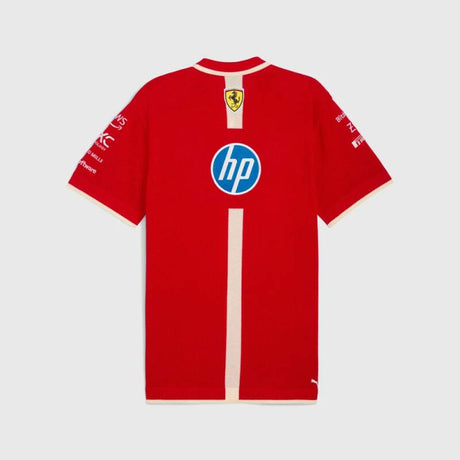 Koszulka polo zespołowa Scuderia Ferrari F1 2025 SE China