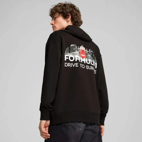 Bluza kibica z kapturem Puma F1 Drive To Survive czarna