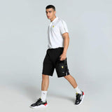 Spodenki casual Scuderia Ferrari - Puma z logo czarne