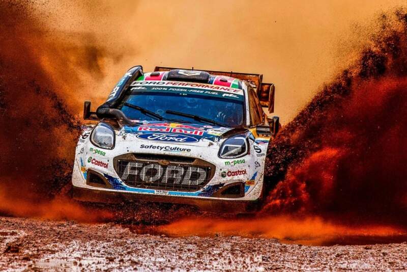 Model IXO Ford Puma Rally 1, WRC, Safari Rally Kenya, 2024, #16