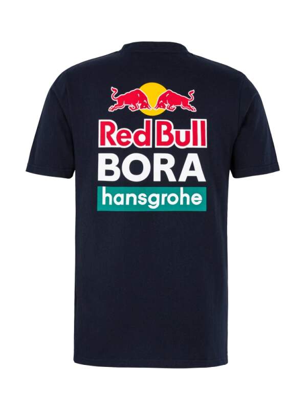 Koszulka kibica Red Bull Bora Hansgrohe granatowa z logo