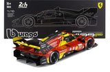 Model Bburago Ferrari 499P NR. 50 Winner Le Mans 2024 1:18 - edycja Deluxe