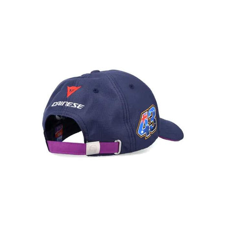 Czapka zespołowa z daszkiem Yamaha Pramac z logo sponsorów