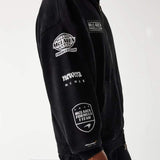 McLaren F1 NE GRPHC casual zip-up sweatshirt, washed black