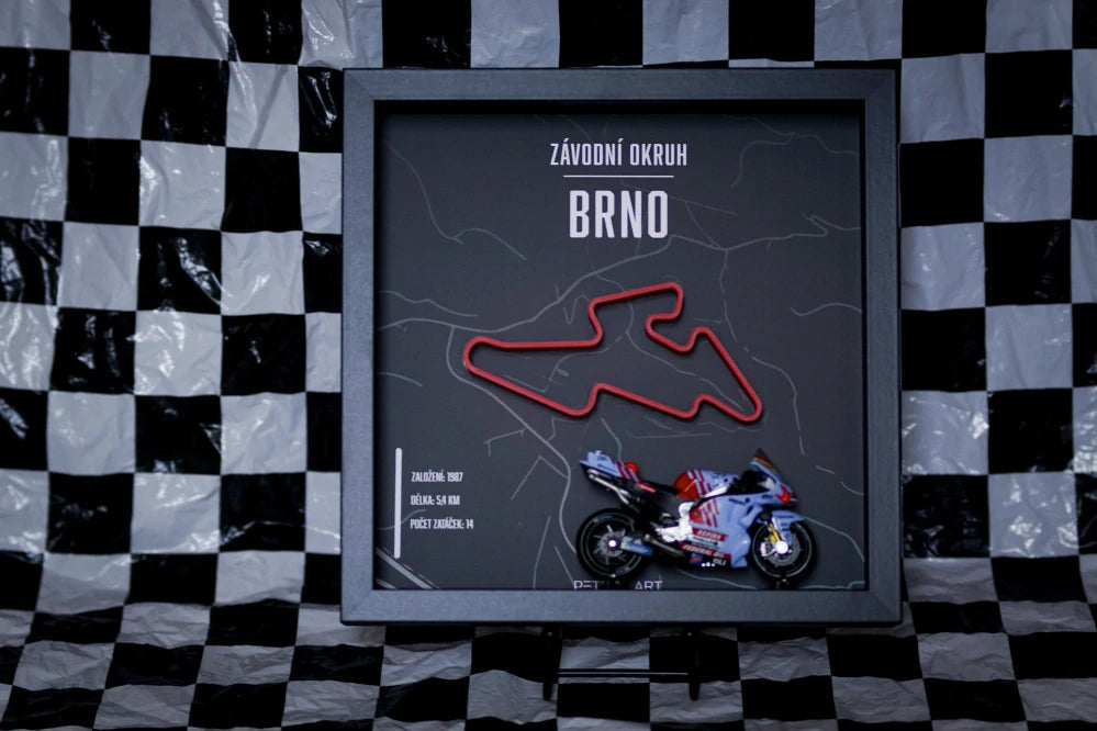 Petrol Art 3D Picture – Marc Marquez, Brno