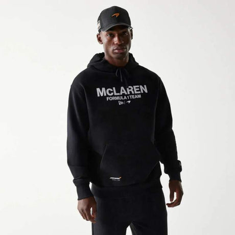 Bluza casual McLaren F1 NE WRDMARK czarna - oversize