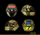 Model kasku MotoGP Valentino Rossi Mugello 2014