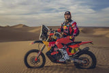 Model motocyklu Red Bull KTM 450 Rally Dakar 2024 Toby Price nr.8