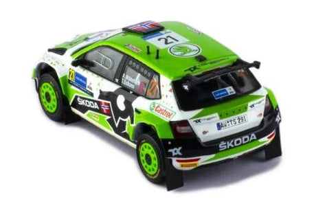 Model IXO Škoda Fabia Rally2 EVO #21 A.Mikkelsen - T.Eriksen Rally Estonia 2022