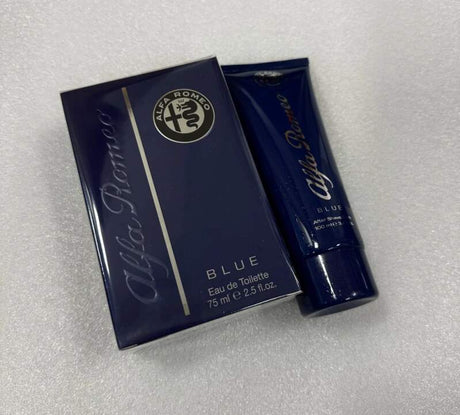Zestaw prezentowy Alfa Romeo Blue Eau De Toilette 75 ml + balsam po goleniu 100 ml