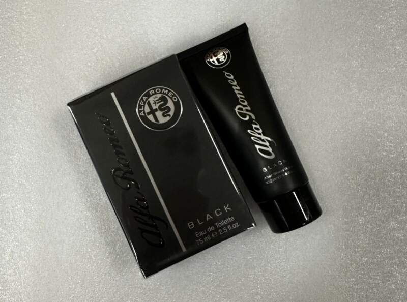 Zestaw prezentowy Alfa Romeo Black Eau De Toilette 75 ml + balsam po goleniu 100 ml