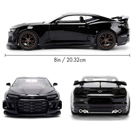 Model Chevrolet Camaro 2024 ZL1 1LE czarny - Szybcy i wściekli