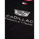 Czarna koszulka Cadillac F1 x Tommy Hilfiger - edycja zespołowa