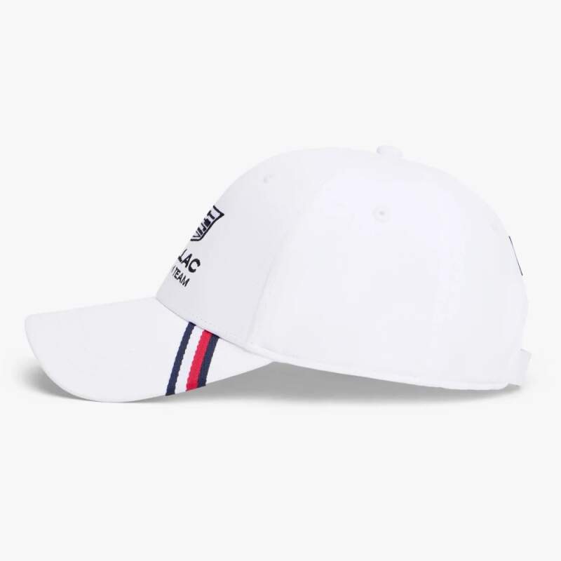 Biała czapka z daszkiem Cadillac F1 x Tommy Hilfiger - edycja zespołowa