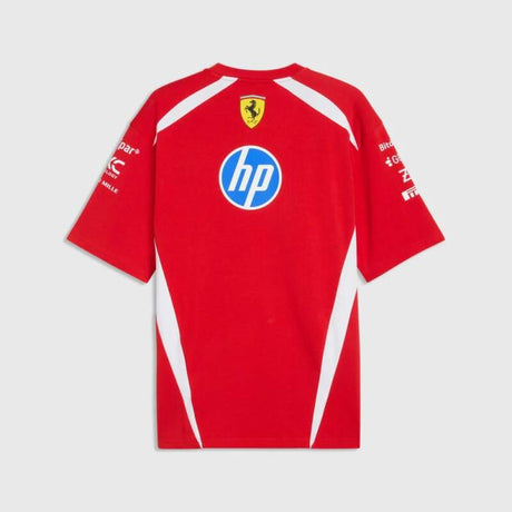 Koszulka Scuderia Ferrari F1 z logo sponsorów x Puma - edycja DRIVERS