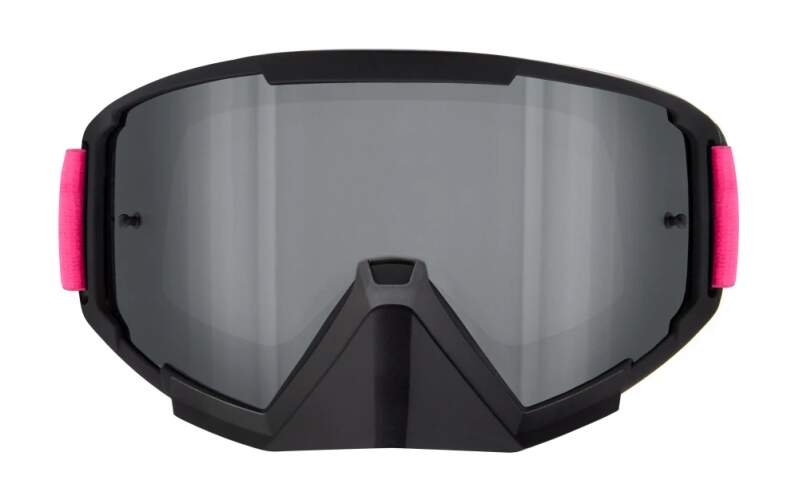Red Bull Spect WHIP motocross goggles, black with silver lens