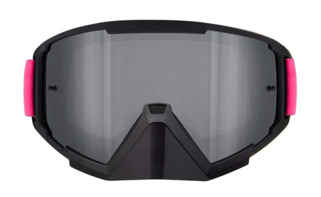 Gogle motocrossowe Red Bull Spect WHIP czarne ze srebrną szybą