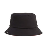 Formula 1 fan bucket hat with logo, black