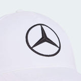 Biała czapka z daszkiem Mercedes AMG Petronas F1 x Adidas - edycja zespołowa