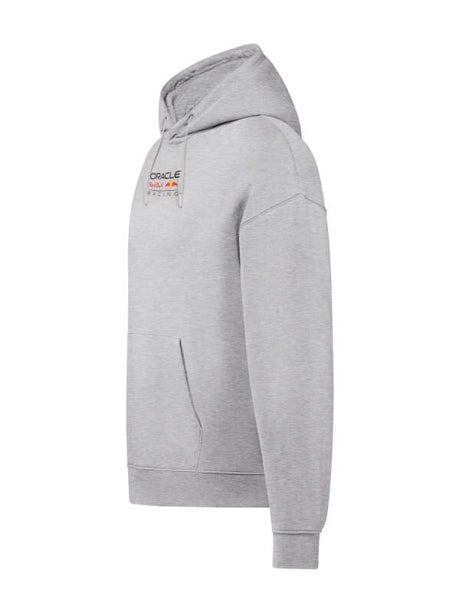 Bluza z kapturem Oracle Red Bull Racing edycja RACING szara z logo