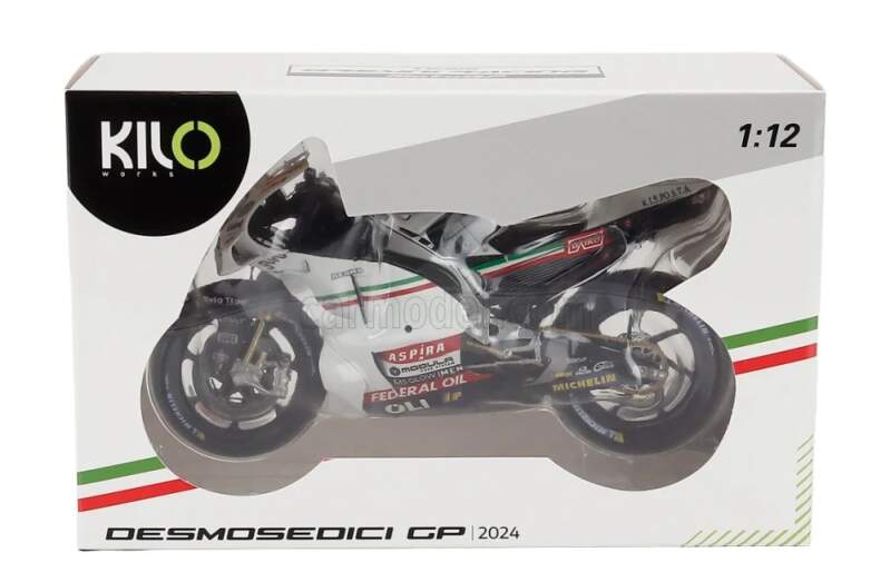 Model NZG MotoGP - Ducati GP23 Alex Marquez 1:12 - edycja San Marino GP