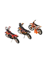 Zestaw 3 motocykli KTM Red Bull Racing Bburago