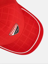 Ducati Corse GRID red fan cap with logo