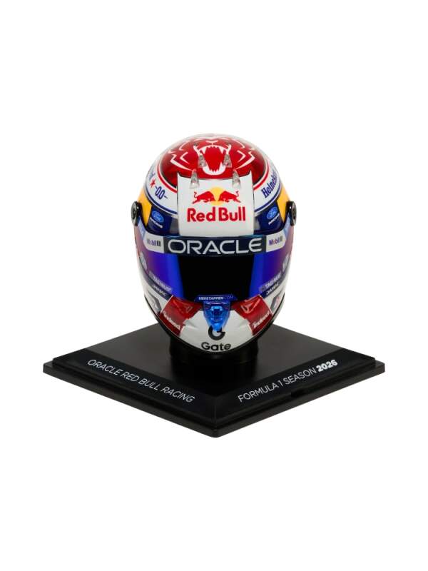 Model kasku Max Verstappen 2026 1:4 Schuberth