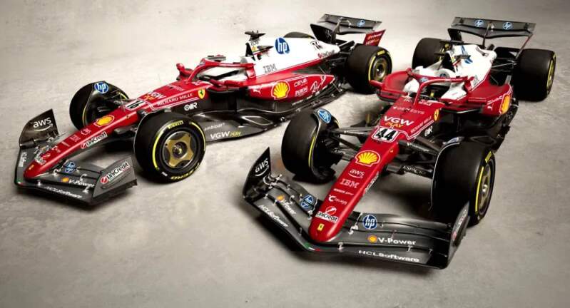 Model Scuderia Ferrari SF-25 Bburago #16 Charles Leclerc Monza 2025