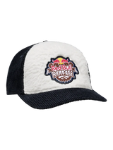 Czapka z daszkiem Red Bull Rampage FLEECE – kremowo-granatowa