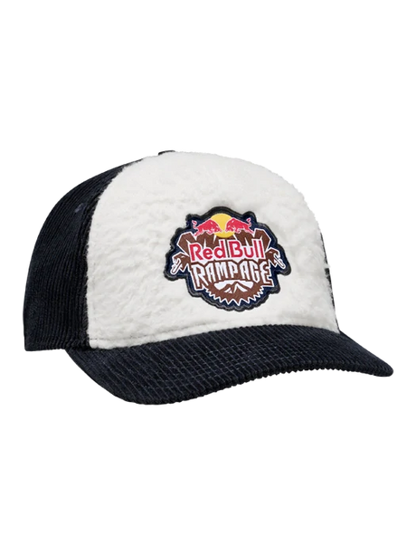 Czapka z daszkiem Red Bull Rampage FLEECE – kremowo-granatowa