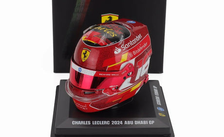 Model kasku LookSmart Charles Leclerc 1:5 – SF Abu Zabi 2024