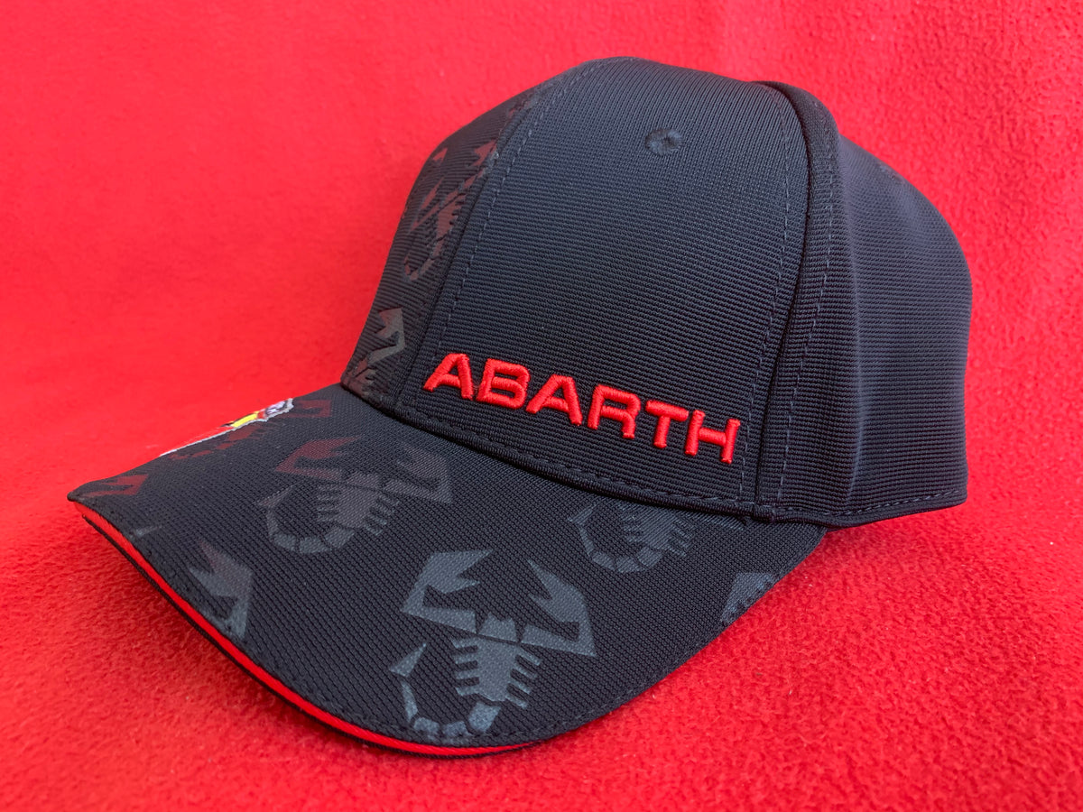 Czapka z daszkiem Abarth czarna