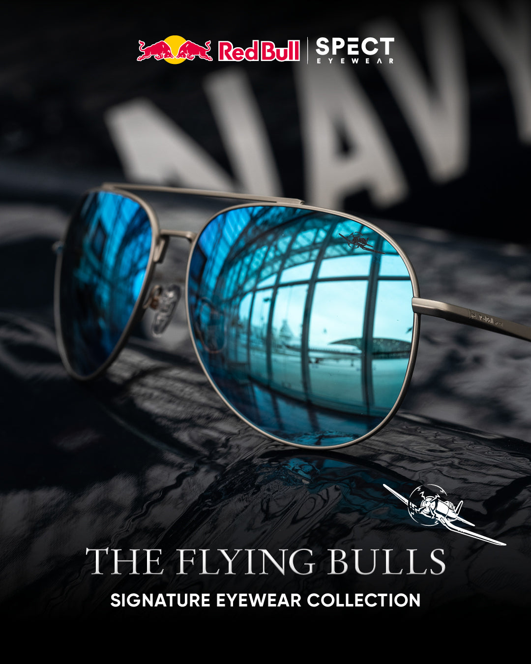 Okulary przeciwsłoneczne Red Bull Spect Corsair TFB