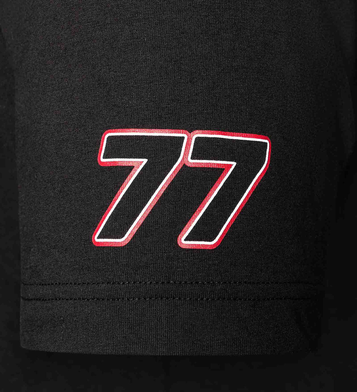 Alfa Romeo F1 Team Valtteri Bottas fan T-shirt black
