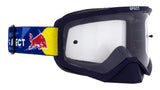 Red Bull Spect EVAN motocross goggles, blue with clear lens