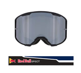 Gogle motocrossowe Red Bull Spect STRIVE czarne ze srebrną szybą