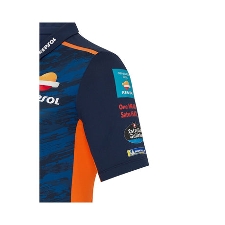 Repsol Honda MotoGP team polo shirt with sponsor logos