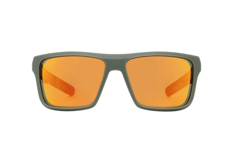 Red Bull Spect KANE sunglasses olive green with brown lenses