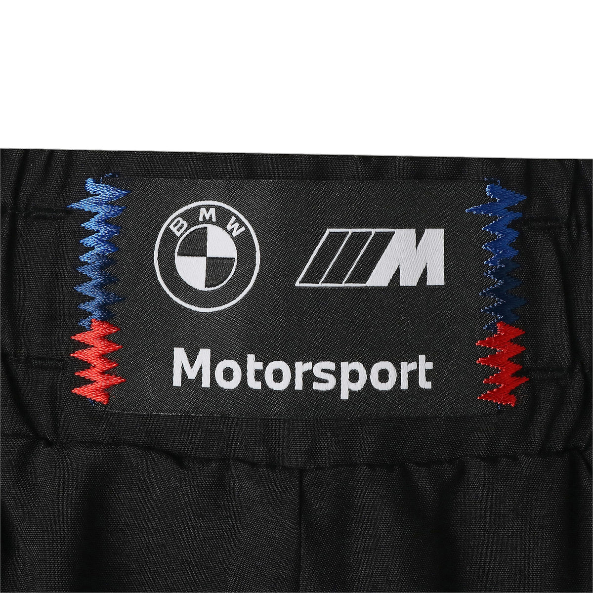 Męskie spodenki sportowe BMW czarne z logo
