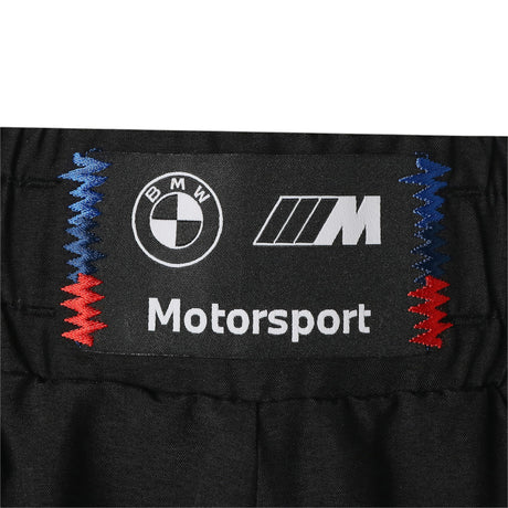 Męskie spodenki sportowe BMW czarne z logo
