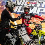 Gogle motocrossowe Red Bull Spect EVAN białe z przezroczystą szybą