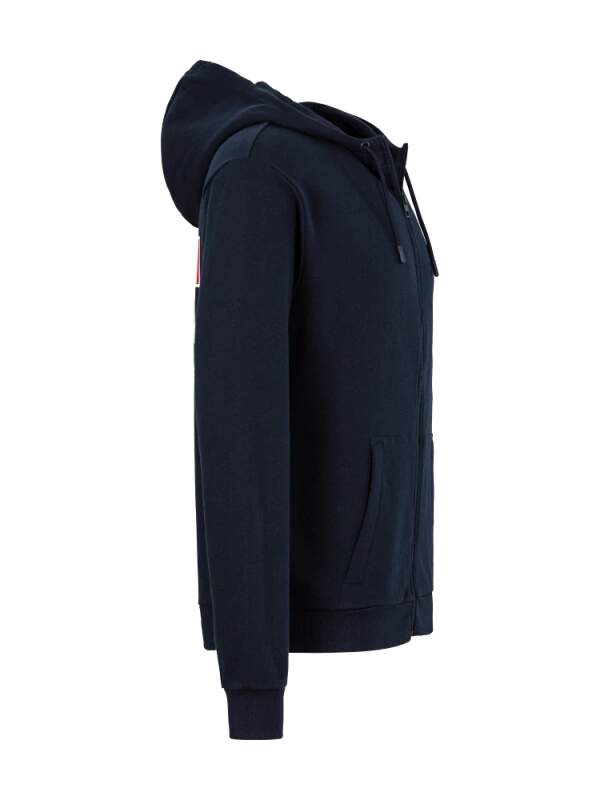 Red Bull Bora Hansgrohe fan sweatshirt, navy blue, with logo - S