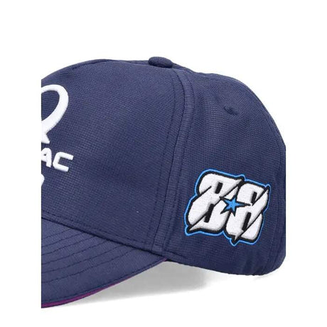 Czapka zespołowa z daszkiem Yamaha Pramac z logo sponsorów