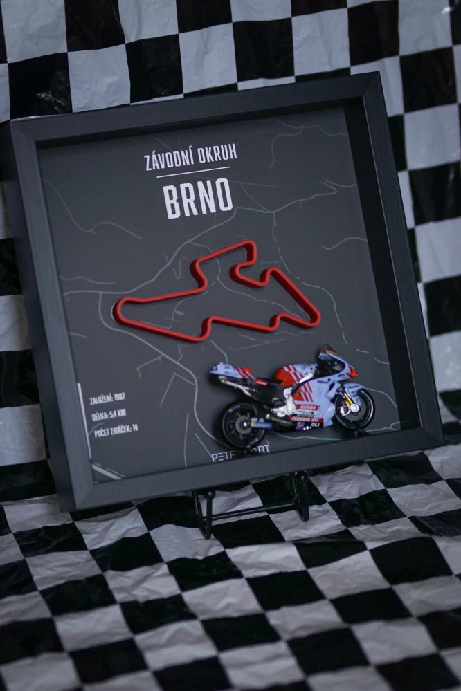 Petrol Art 3D Picture – Marc Marquez, Brno