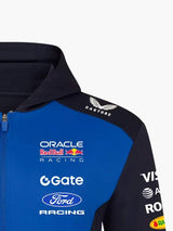 Oracle Red Bull Racing zip-up sweatshirt with sponsor logos - team edition