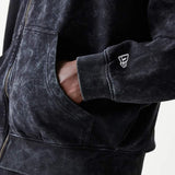 Bluza rozpinana Oracle Red Bull Racing NE LINEAR czarna - oversize
