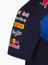Oracle Red Bull Racing women's T-shirt with sponsor logos - team edition