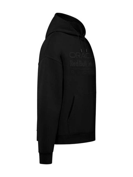 Bluza z kapturem Oracle Red Bull Racing edycja TONAL czarna z logo