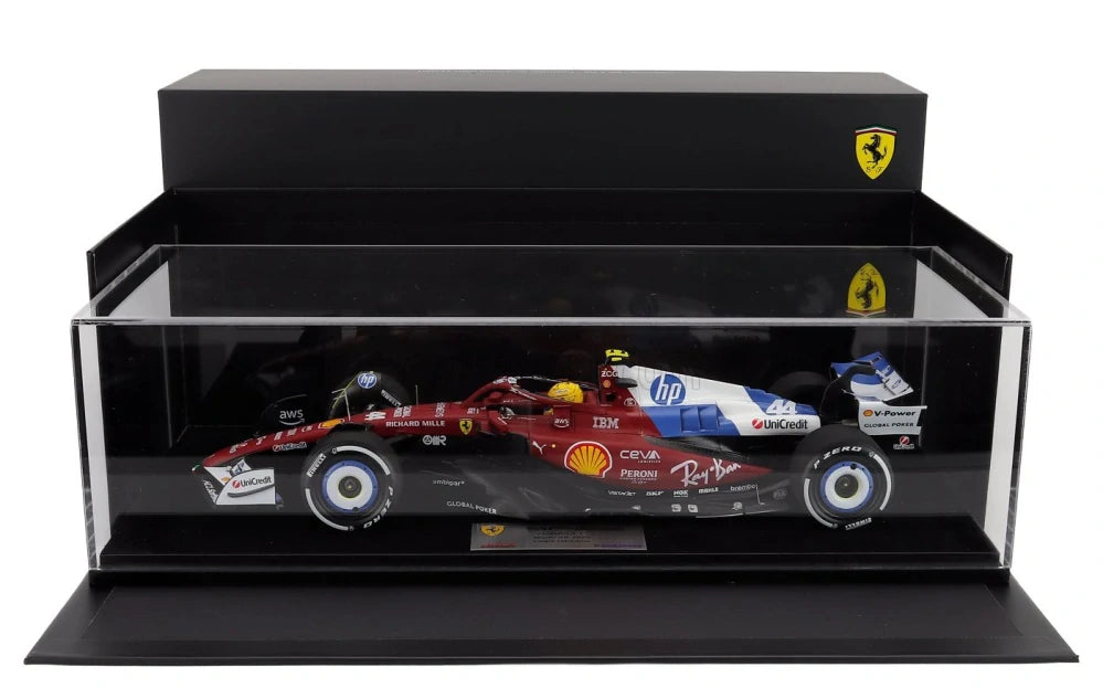 Model LookSmart Scuderia Ferrari SF-25 L. Hamilton 1:18 – Miami GP 2025